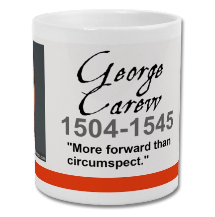 George Carew unique recreation of historical figure